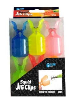 AFN Squid Jig Clips 6-pack