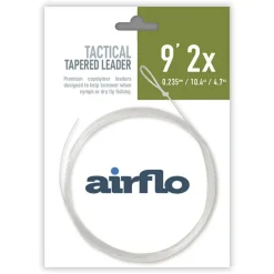 Airflo Tactical 9ft Tapered Leader 3 Pack