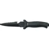 Cressi Aquatys Stiletto 2 Knife Black Grip