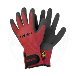Cressi Conch Dyfiber Gloves Red