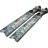 Cressi Gara Modular Turbo Team Carbon Fins 44/45 MD - Green Camo