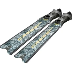 Cressi Gara Modular Turbo Team Carbon Fins 44/45 MD - Green Camo