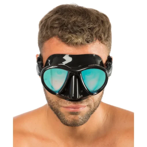 Cressi Metis Mask Black with Mirrored Lens