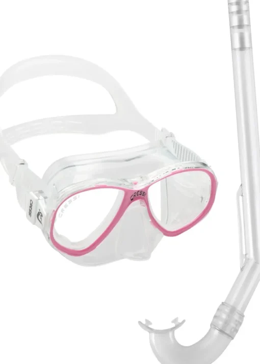 Cressi Perla Junior and Minigringo Mask/Snorkel Set