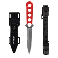 Cressi Taipan Knife Red