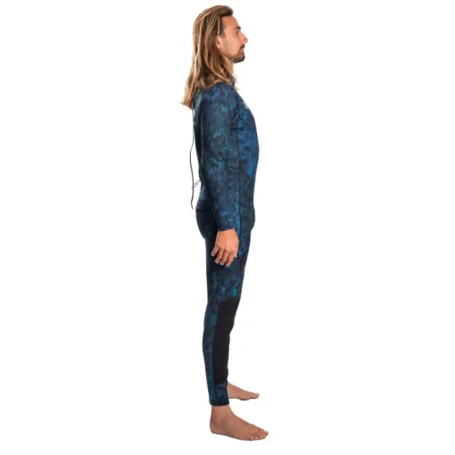 Cressi Tokugawa 3mm 1 Piece Wetsuit Camo Blue