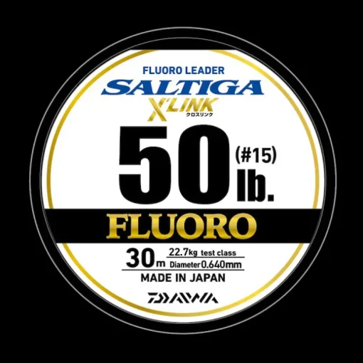 Daiwa Saltiga Fluorocarbon X-Link Leader 30m