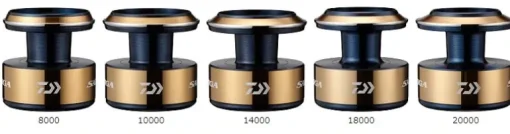 Daiwa SLPW 20 Saltiga Gold Spool