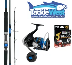 Daiwa Spartan Saltist Bottom Fishing Combo