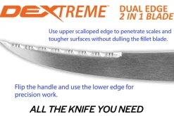 Dexter Dextreme Dual Edge Stiff Fillet Knife 8inch