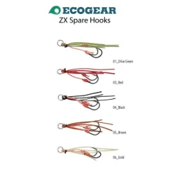 Ecogear ZX Spare Hooks M