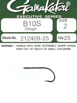 Gamakatsu B10S Stinger Hooks