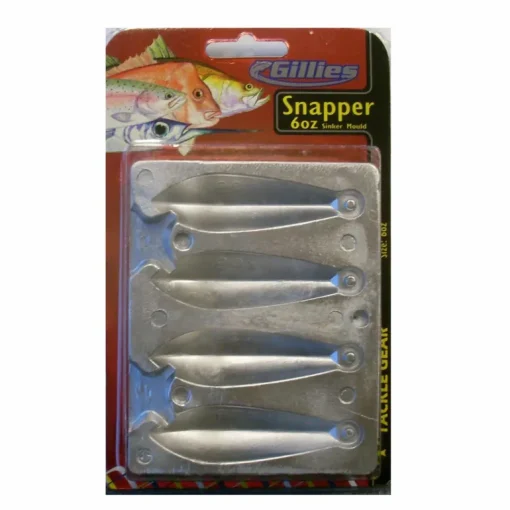 Gillies Snapper Sinker Mould 6oz