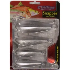Gillies Snapper Sinker Mould Large