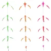 Hookem Flip Flop Teaser 7in Exciter Bird with 7 and 5in Squids