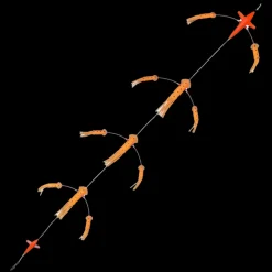 Hookem Flip Flop Teaser 7in Exciter Bird with 7 and 5in Squids