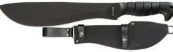 Ka-Bar KB1248 Cutlass Machete with Black Sheath Straight Edge