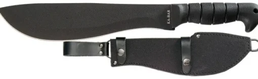 Ka-Bar KB1248 Cutlass Machete with Black Sheath Straight Edge