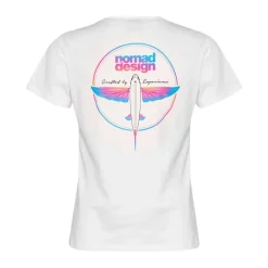 Nomad Design Tee Womens Flyer White