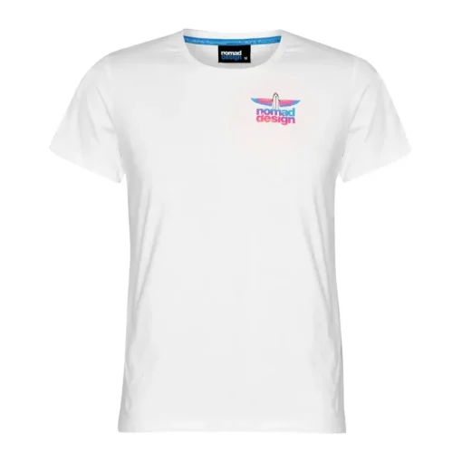 Nomad Design Tee Womens Flyer White