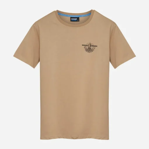 Nomad Design T-Shirt Squidtrex Tan