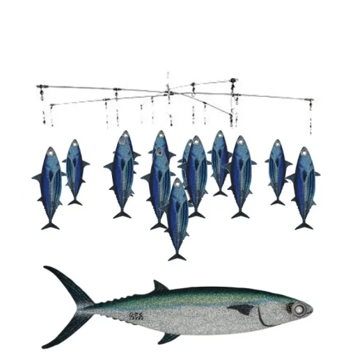 OTS 24in Titanium Collapsible Dredge Bar Scad Flaps