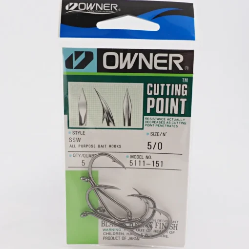 Owner 5311 Cutting Point Hooks Pro Pack