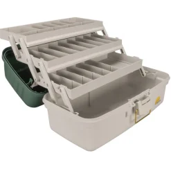 Plano Guide Series 613403 3-Tray Top Access Tackle Box Graphite/Gray