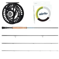 Primal Fly Combo Smash 9ft 9wt Flylab Acid Reel Airflo Line and Backing