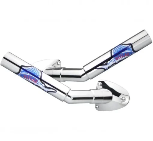 Reelax Outrigger Base Gunnel Mount SS Pair
