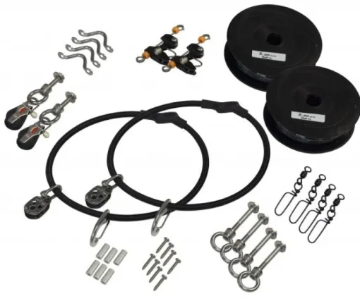 Reelax Outrigger Stainless Rigging Kit