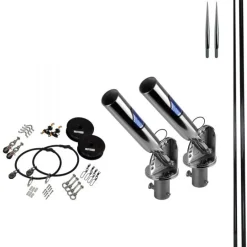 Reelax T-Top Outrigger 4.5m Glass Poles Kit