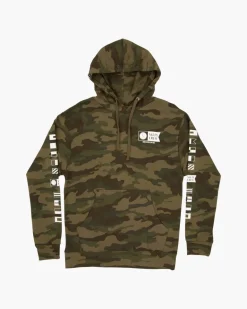 Salty Crew Alpha Fleece Jumper Camo