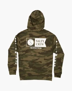 Salty Crew Alpha Fleece Jumper Camo