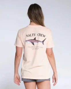 Salty Crew Bruce Boyfriend SS Tee Wmns Apricot
