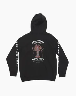 Salty Crew Buggin Out Crew Hoodie Black