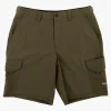 Salty Crew Deep Sea III Cargo Short Military