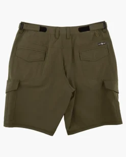 Salty Crew Deep Sea III Cargo Short Military