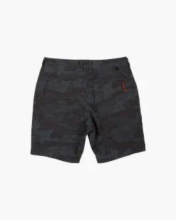 Salty Crew Drifter 2 Utility Walkshorts Black Camo