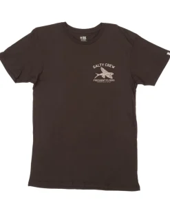 Salty Crew Frequent Flyer Prem SS Tee Black