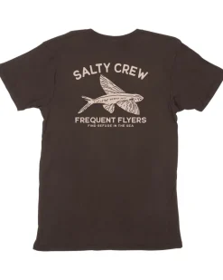 Salty Crew Frequent Flyer Prem SS Tee Black