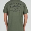 Salty Crew Market SS Tee Forest Heather