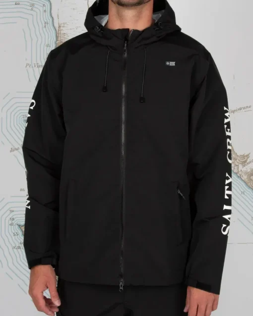 Salty Crew PINNACLE JACKET BLACK