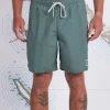 Salty Crew Quiver Elastic Boardshort Fatigue Green
