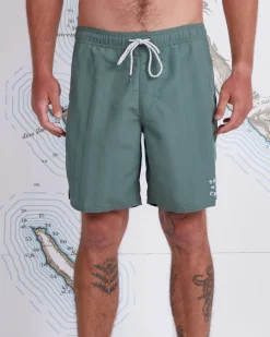 Salty Crew Quiver Elastic Boardshort Fatigue Green