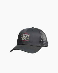 Salty Crew Skipjack Retro Trucker Black