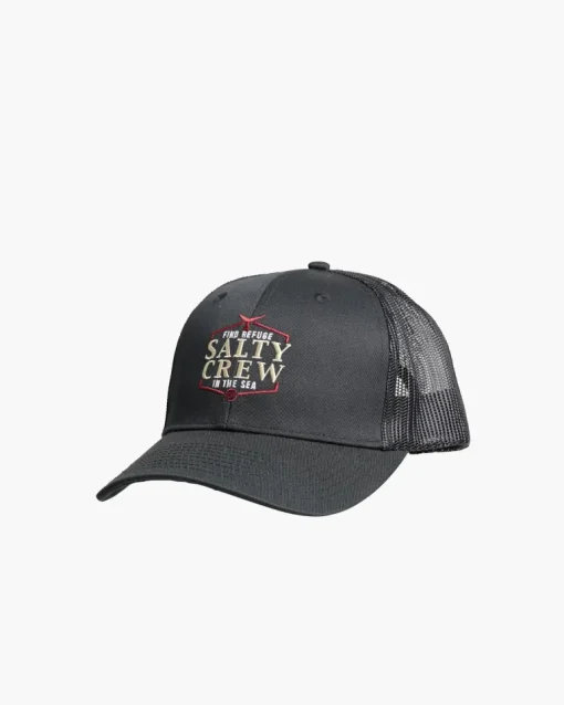 Salty Crew Skipjack Retro Trucker Black
