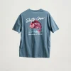 Salty Crew Snapper Premium SS Tee Slate