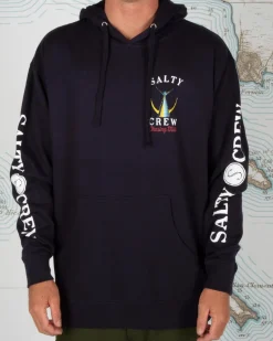 Salty Crew Tailed Hood Fleece Jumper Navy