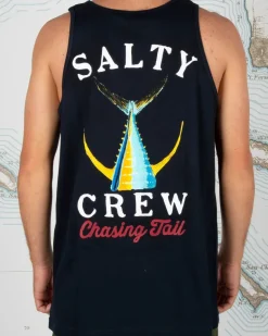 Salty Crew Tailed Tank Navy